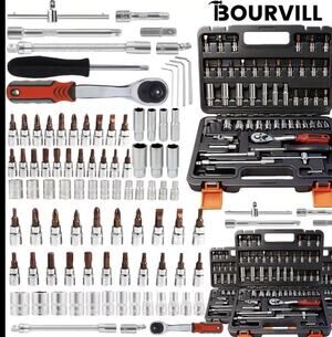 53 Piece Professional Tool Set Multi-functional Toolbox. Portable Design New